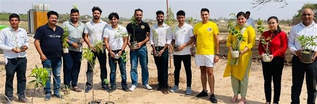 WORLD ENVIRONMENT DAY: PLANTATION DRIVE HELD AT 'THE WELLNESS CITY'