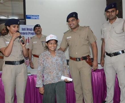 CHANDIGARH POLICE ORGANISED DRUG AWARENESS PROGRAMMES IN VARIOUS PLACES