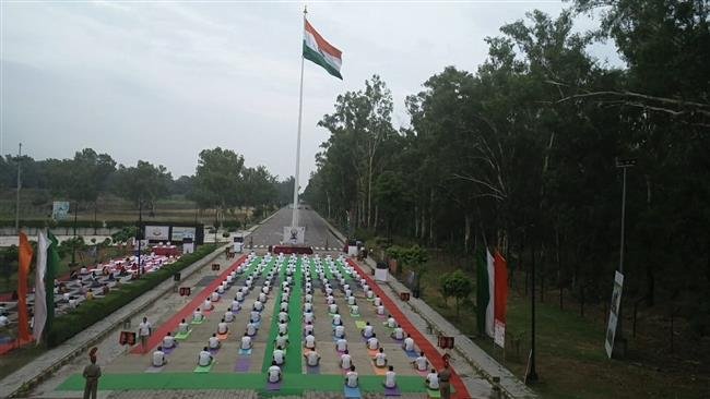 YOGA DAY CELEBRATED BY BSF