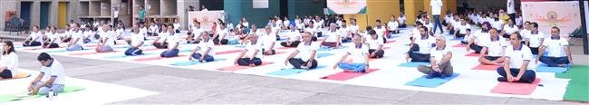 INTERNATIONAL YOGA DAY CELEBRATED AT PUNJAB & HARYANA HIGH COURT