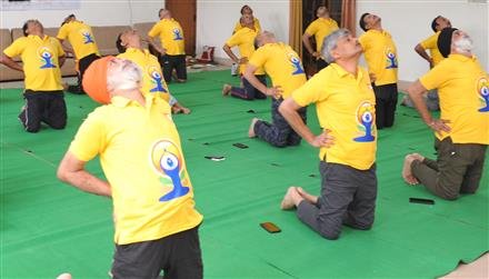 BBMB CELEBRATED iNTERNATIONAL DAY OF YOGA
