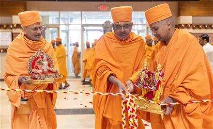 BAPS SWAMINARAYAN RESEARCH INSTITUTE INAUGURATED IN ROBBINSVILLE