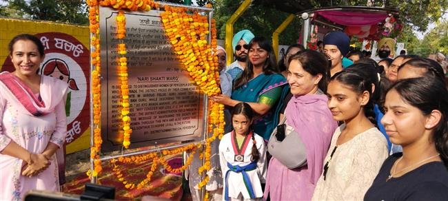 FEROZEPUR DC DEDICATES A ROAD TO THE WOMEN ACHIEVERS TO EMPOWER GIRLS OF THE REGION