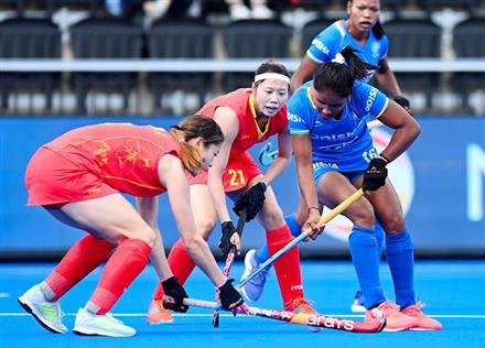 HIGH TEMPO MATCHES IN WOMEN'S WORLD CUP HOCKEY