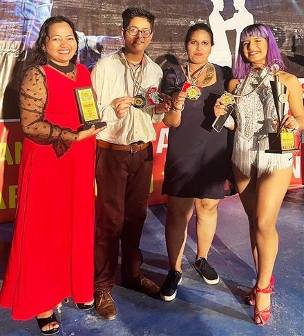 HARYANA DANCESPORT ATHLETES SHINE AT NATIONAL DANCESPORT CHAMPIONSHIP