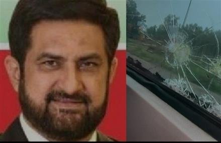 ANMOL RATTAN SIDHU ESCAPED UNHURT IN A STONE PELTING ATTACK BY MISCREANTS IN SHATABDI EXPRESS