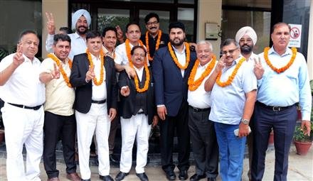 SUVIR SIDHU RE-ELECTED AS CHAIRMAN OF PUNJAB & HARYANA BAR COUNCIL