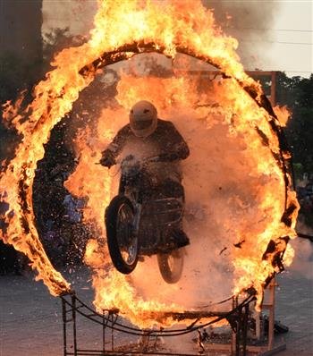 AZADI KA AMRIT MAHOTSAV AT LOVELY UNIV: JANBAZ MOTORCYCLE SHOW HELD