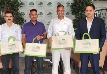 MOTIA GROUP GOES ‘PLASTIC-FREE’  USES SUSTAINABLE PAPER BAGS AND JUTE BAGS IN ITS OFFICE
