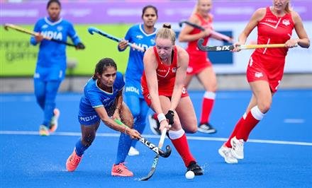 ENGLAND SCORE CRUCIAL WIN OVER INDIAN HOCKEY WOMEN