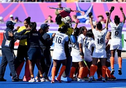 ENGLAND SECURE MAIDEN CWG HOCKEY TITLE AND INDIA WIN BRONZE
