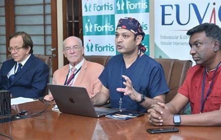 8वां एंडोवास्कुलर और अल्ट्रासाउंड-गाइडेड वेनस इंटरवेंशन कोर्स (ईयूवीआईसी) 2022 फोर्टिस मोहाली में