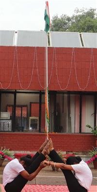 INDEPENDENCE DAY CELEBRATED AT GOVT. COLLEGE OF YOGA EDUCATION CHANDIGARH