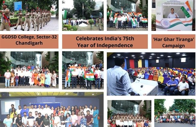 GGDSD COLLEGE CELEBRATES INDEPENDENCE DAY WITH ZEAL AND FERVOUR