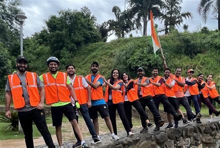TAMANNA NGO ORGANISED CYCLE RIDE TO PROMOTE FITTER AND GREENER INDIA ON INDEPENDENCE DAY