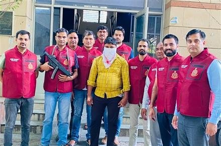 U.P. BASED INTER-STATE DRUGS SUPPLIER CARRYING REWARD OF RS.1 LAKH ARRESTED