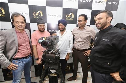 THE FIRST SONY VENICE 2 OF NORTH DELIVERED IN CHANDIGARH TO SAYA FILMS