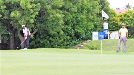 THANGARAJA IN POLE POSITION, MANU GANDAS AND ABHIJIT SINGH CHADHA IN PURSUIT ON DAY 3