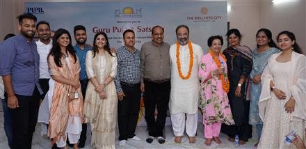 SATSANG HELD TO SIGNAL START OF CONSTRUCTION OF ‘ART OF LIVING ASHRAM’