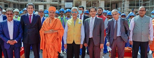 DR. S. JAISHANKAR APPRECIATES BAPS HINDU MANDIR: ‘SYMBOL OF PEACE, TOLERANCE AND HARMONY’