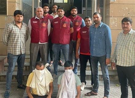 DELHI CRIME BRANCH POLICE BUSTED DRUG SUPPLY SYNDICATE, TWO ARRESTED WITH HEROIN WORTH TWO CRORES