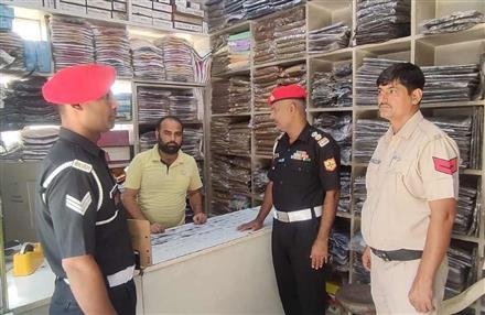 AWARENESS DRIVE TO CURB UNAUTHORISED SALE OF NEW ARMY COMBAT UNIFORMS