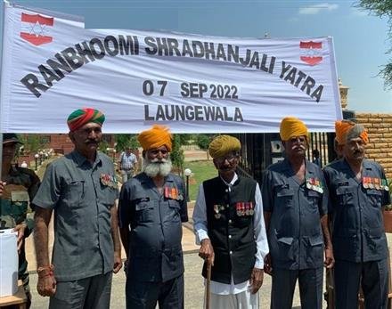 RANBHOOMI SHRADHANJALI YATRA MAKES A HEADWAY