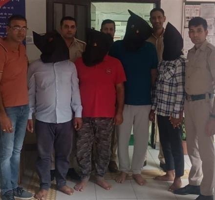 CHANDIGARH POLICE CYBER  CELL BUSTED INSTANT LOAN MONEY APP GANG