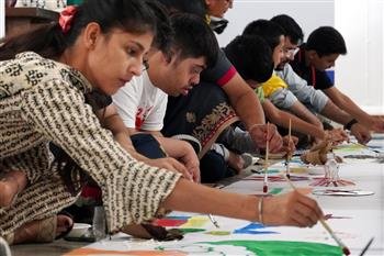 DIFFERENTLY-ABLED CHILDREN & YOUNG ADULTS ADD SOUL TO ART-FESTIVAL