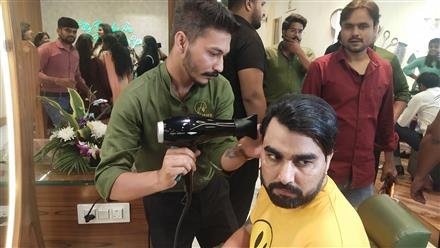 GRAND OPENING OF HAIR GARDEN SALON HELD IN ZIRAKPUR