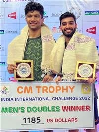 TASNIM, PRIYANSHU CLINCH SINGLES TITLES IN CHHATTISGARH INTERNATIONAL CHALLENGE