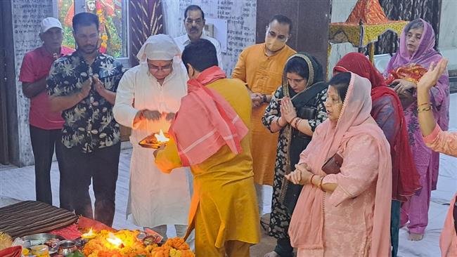 नवरात्रों के शुभ अवसर पर माता के जयकारों से गूंजा चंडीगढ़