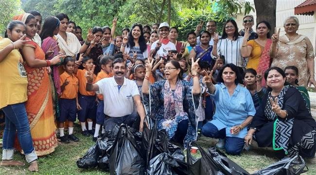 एन. ए. कल्चरल सोसायटी ने महात्मा गांधी और शास्त्री जी का जन्म दिन मनाया