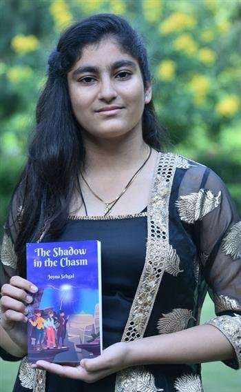 12-YEAR-OLD PENS HER DEBUT BOOK  ‘THE SHADOW IN THE CHASM’