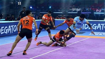 GUMAN SINGH AND JAI BHAGWAN SHINE AS U MUMBA REGISTER BIG VICTORY