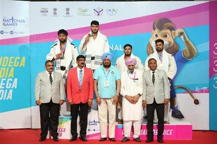 MAHARASHTRA (39-38-63=140) RELEGATES HARYANA (38-38-40=116) TO THIRD PLACE WHILE KARNATAKA FINISHES FOURTH.