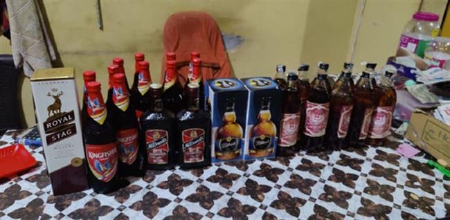 आबकारी विभाग ने पकड़ी 1187 लीटर अवैध शराब, तीन लाइसेंस निलंबित