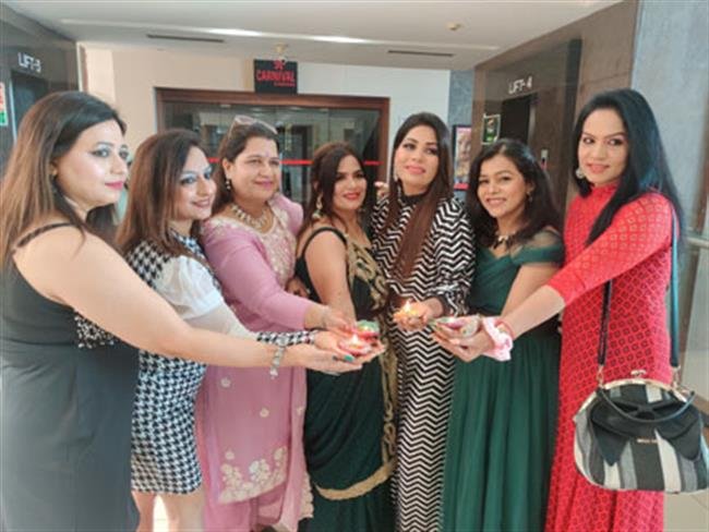 प्री दीवाली बैश में हुआ फूल आन धमाल