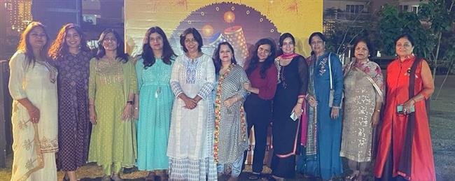 SUSHMA GROUP RESIDENTS CELEBRATES DIWALI BY ADORNING THE SOCIETY WITH LIGHTS AND DIYAS