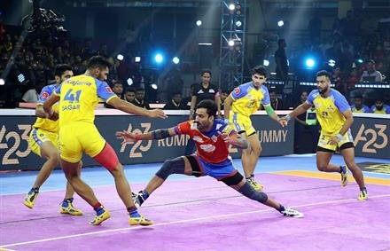U.P. YODDHAS DEFEAT TAMIL THALAIVAS 41-24 IN VIVO PRO KABADDI LEAGUE