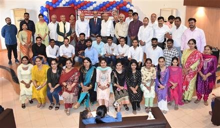 DEGREE AWARD CEREMONY FOR BATCHES 2019, 2020 AND 2021 HELD AT DR. SSBUICET PU