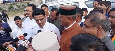 सचिन पायलट ने हिमाचल में भाजपा और मोदी पर बोले हमले