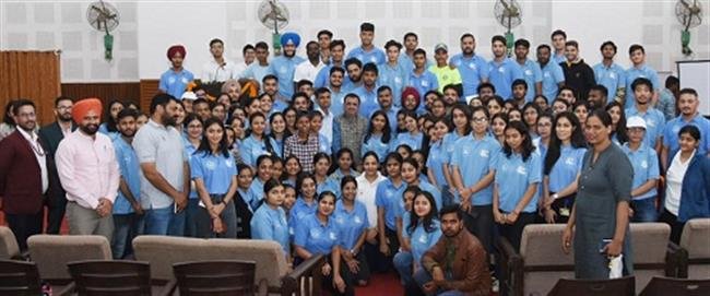CYBER CRIME AWARENESS DRIVE: 2ND BATCH OF CYBER INTERNSHIP STARTED WITH 350 STUDENTS