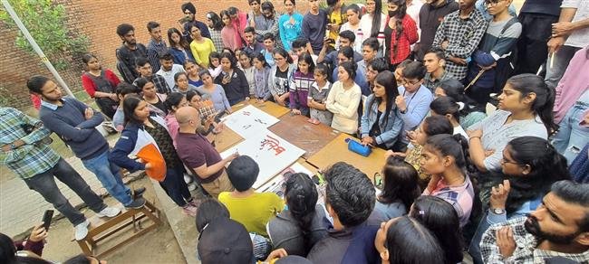 GOVERNMENT COLLEGE OF ARTS WITNESSED GREAT ENTHUSIASM AT THE INAUGURAL CEREMONY OF 'SULEKH'