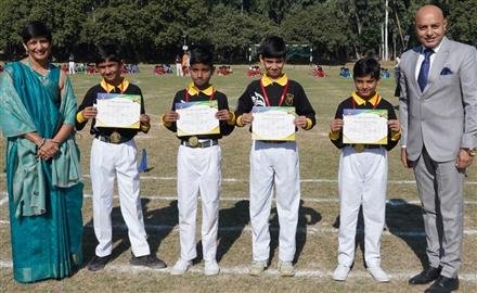 JUNIOR SCHOOL SPORTS DAY  DEDICATED TO SAVING MOTHER EARTH AND THE ENVIRONMENT