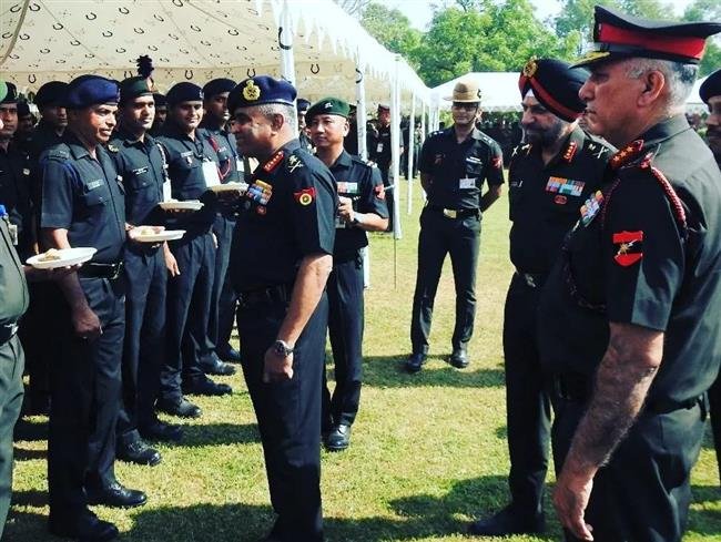 CHIEF OF ARMY STAFF GENERAL MANOJ PANDE VISITS HQ SOUTH WEST COMMAND