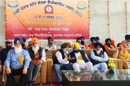 गतका खेल को भी केंद्र के समन्वय से साईं सेंटर मस्तुआना साहिब में लाया जाएगा-ढींडसा