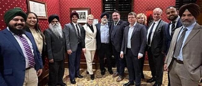 UNITED SIKHS TEAM MEETS UKRAINE MP’S