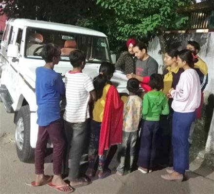 REGULAR CHILD BEGGAR RESCUE DRIVE  CARRIED ACROSS CHANDIGARH TO IDENTIFY & RESCUE CHILDREN ENGAGED IN BEGGING