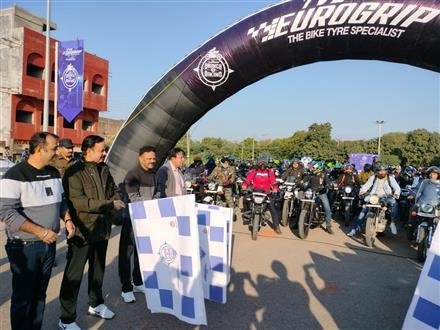 OVERWHELMING RESPONSE TO THE FIFTH EDITION OF TVS EUROGRIP’S BRUNCH & BIKING IN PANCHKULA